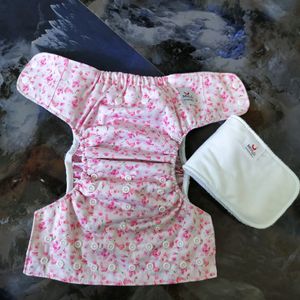 Adjustable Washable Cloth Diaper Combo