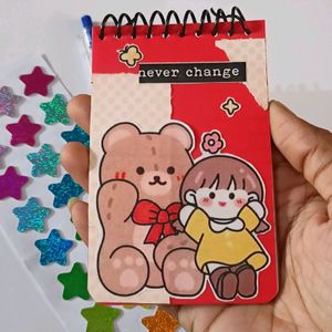 A6 KAWAII Mini journal Set