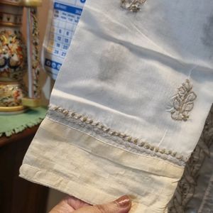 Chikankari Kalidaar Anarkali Kurta