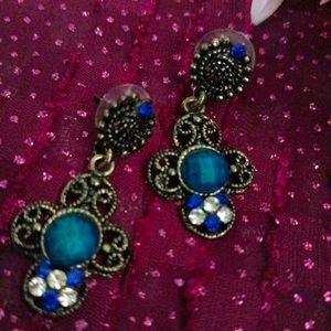 Blue Stone Earrings