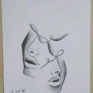 Two Faces Sketch