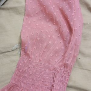 Pink Georgette Top....