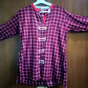 Girls Red Tunic