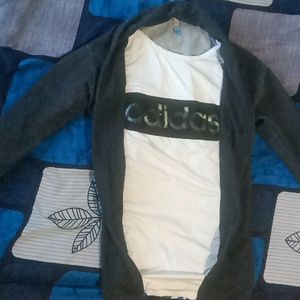 Adidas Black Hoodie Jacket For Men