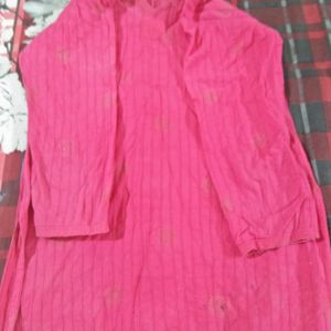 Pink Tunic Top For Women And Girls