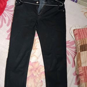 Black Jeans For Women XL Size Stretchable