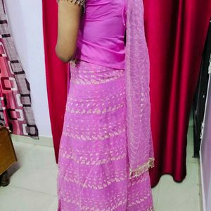 Pink Lehnga Choli