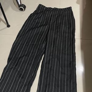 y2k pinstriped trousers