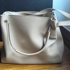 Like New Beige Lapis Lupo Bag