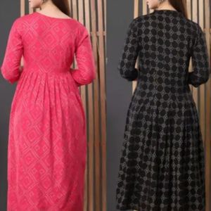 Maternity Frocks Combo Pack Of 2 For Women