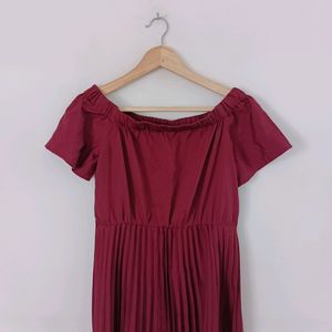 Dark Mauve Color Dress (Women's)