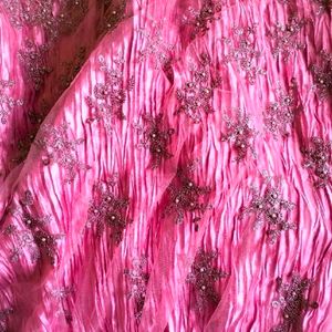 You Look Amazing In😍 baby pink lehenga SetS