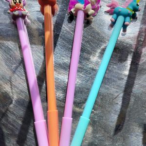 Cute&Amazing BTS Pen&Pencil With Topper, Set Of 20