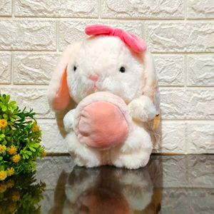 Lovely White Rabbi Plush