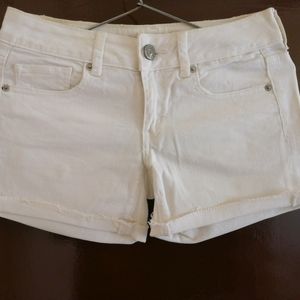 American Eagle White Shorts