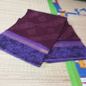 New Cotton saree