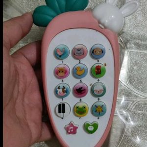 Brand New Kids' Musical Toy Phone - Cute Carrot De