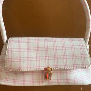 Gingham Shoulder Bag