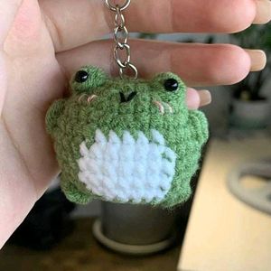 Crochet Froggy Keychains ♡