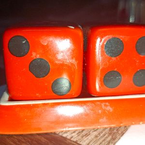 Crocary Dice Salt Container