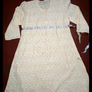 Cream Colour Kurta