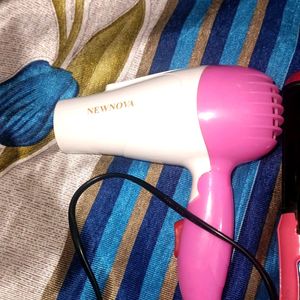 Nova Hair Straightener+Curler+Dryer