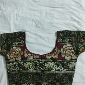 Readymade Full Embroidered Blouse