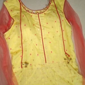 Women Yellow Gown