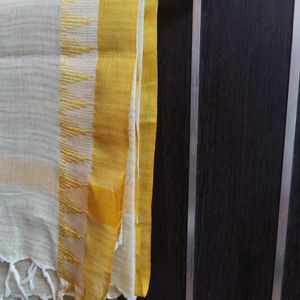 Cotton Cream Dupatta