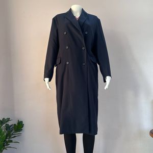 Polyblend Long Coat  FIXED PRICE