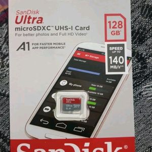 128 Gb Sandiak Memory Card