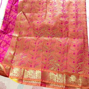 Double Shade Saree