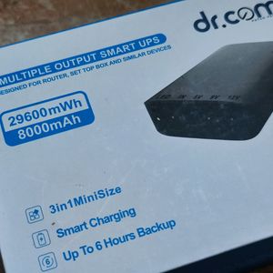 Dr.Com Multi Output Smart UPS, 8000mAh, Upto 6hrs