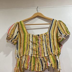 Trendy Crop Top In Very Good Condition