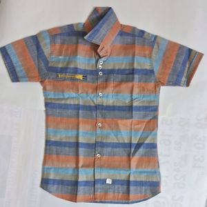 Boys cotton half hand Shirts For 7-8 Years. Set Of