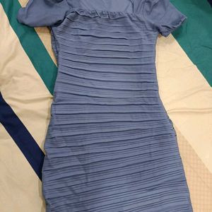 Pastel Blue Bodycon Dress