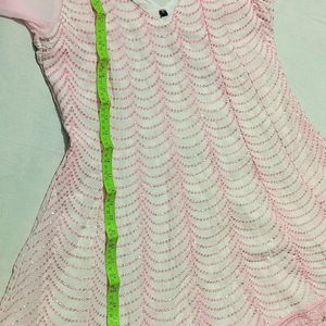 Pink Colour Frock