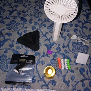 Combo Of Fan With 6 Other brand new Item