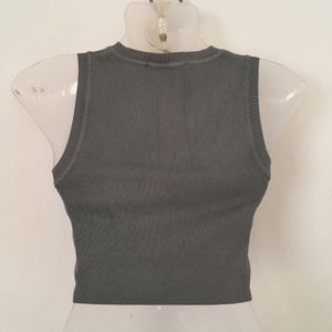 Grey Crop Top (Women's)