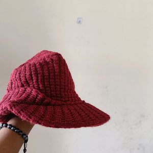 Maroon Cap