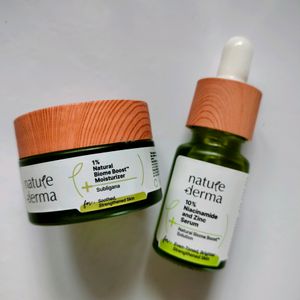 Combo (Nature Derma Serum and Moisturizer)