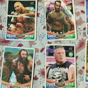 WWE Card Collection Original Slam Attack To6 Rare