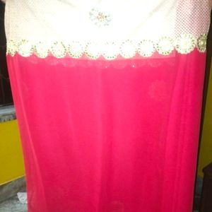Red 🔴 Fancy  Silk Saree