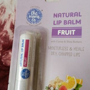 The Moms Co Natural Lip Balm Fruit WithCocoa