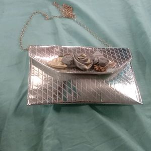 New Silver Clutch