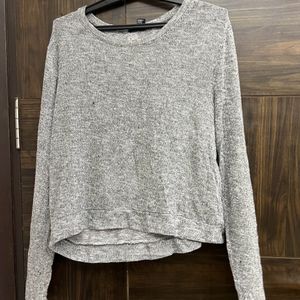 Grey Forever 21 Top