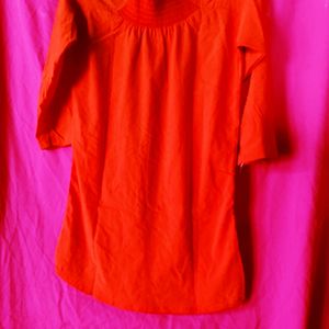 Red Top Stretchable Clothes