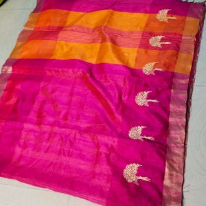 Beautiful Multi Colour Women Saree