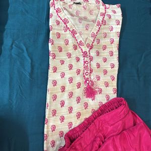 Kurti And Tulip Pants