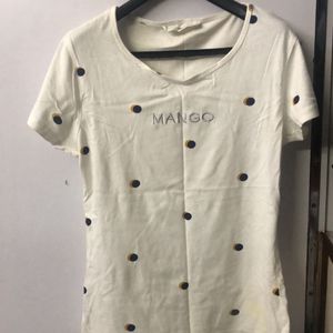 Mango Slim Fit Tshirt